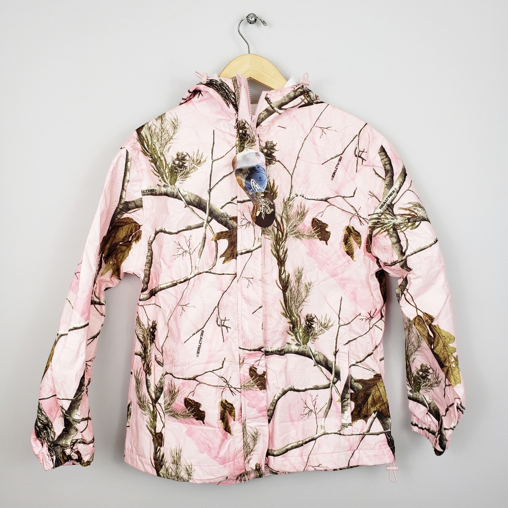 🆕️ Realtree Storm Seeker Pink Camo Rain Jacket